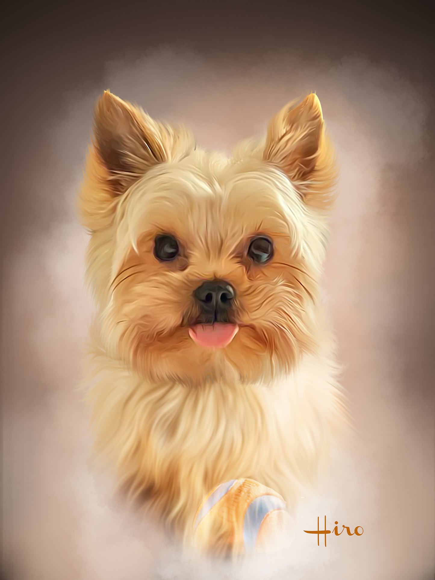 WATERCOLOR PORTRAIT - PETS - FAMILY PORTRAIT